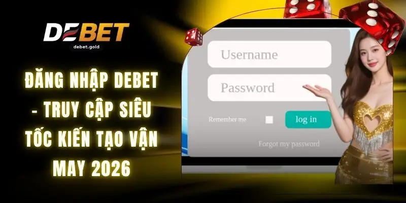 Đăng Nhập DEBET - Truy Cập Siêu Tốc Kiến Tạo Vận May 2026